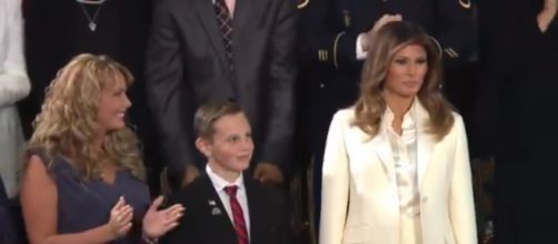 Melania Trump at State of the Union, via Twitter