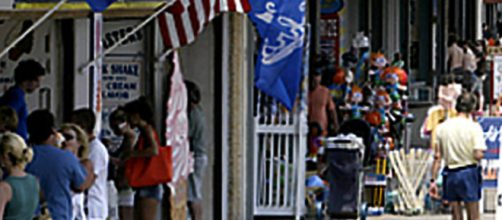 The boardwalk in Point Pleasant Beach, NJ offers family fun. - [Photo: T. Rinaldi]