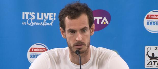 Andy Murray during a press conference in Brisbane, Australia/ Photo: screenshot via Brisbane International channel on YouTube Andy Murray during a press conference in Brisbane, Australia/ Photo: screenshot via Brisbane International channel on YouTube