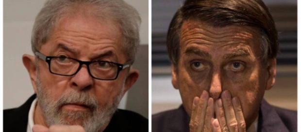 Ex-presidente ao lado de deputado federal Ex-presidente ao lado de deputado federal