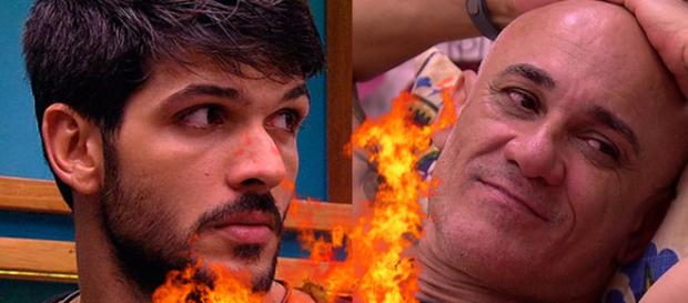 Lucas e Ayrton no BBB18 (Foto: Reprodução/Montagem) Lucas e Ayrton no BBB18 (Foto: Reprodução/Montagem)