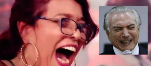 Mara perde a cabeça e manda Temer sair da presidência Mara perde a cabeça e manda Temer sair da presidência