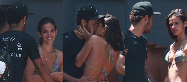 O casal está novamente namorando O casal está novamente namorando