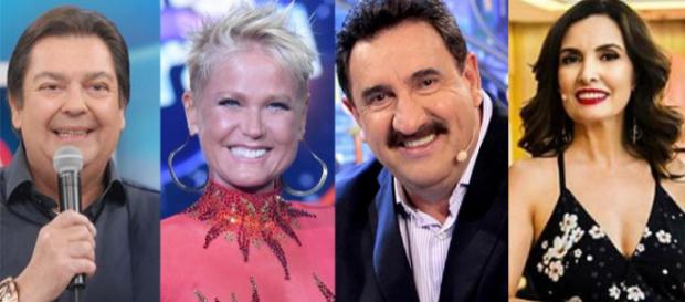Xuxa e Fátima são as únicas mulheres na lista - Foto: Reprodução Xuxa e Fátima são as únicas mulheres na lista - Foto: Reprodução