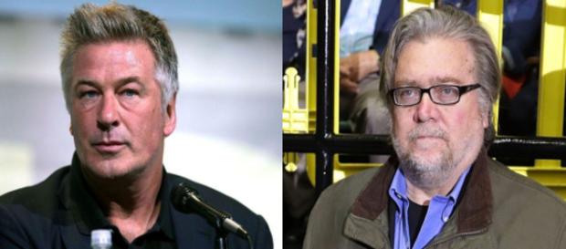 Alec Baldwin, Steve Bannon, via Twitter Alec Baldwin, Steve Bannon, via Twitter