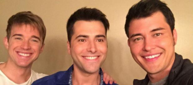 'Days of our Lives': Will, Sonny, and Paul. (Image via Freddie Smith/Instagram) 'Days of our Lives': Will, Sonny, and Paul. (Image via Freddie Smith/Instagram)