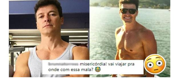 O apresentador chamou a atenção (Reprodução/Instagram) O apresentador chamou a atenção (Reprodução/Instagram)