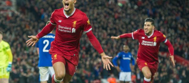 Van Dijk celebrating the 2-1 - liverpoolecho.co.uk Van Dijk celebrating the 2-1 - liverpoolecho.co.uk