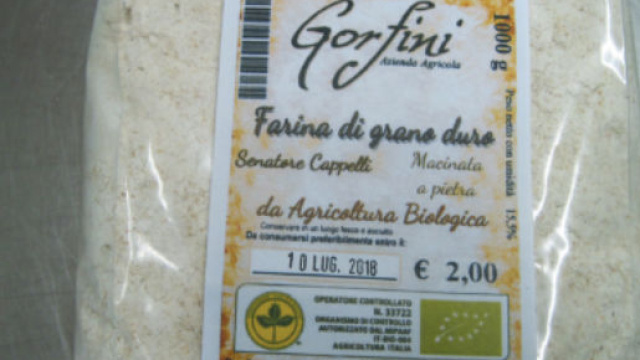 Il lotto ritirato della farina grano duro Gorfini Azienda Agricola