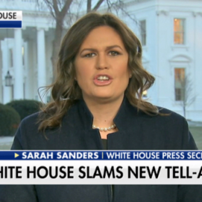 Sarah Huckabee Sanders, via Twitter