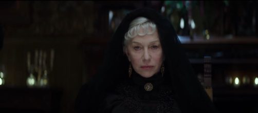 Helen Mirren plays Sarah Winchester in the new film "Winchester".-Image Credit: BBC/YouTube screencap.