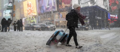 La ciudad de Nueva York se ve afectada por el "ciclón bomba"