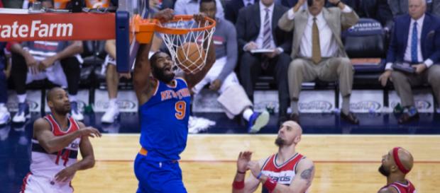 Kyle O’Quinn has been productive as the Knicks’ backup center this season. Image Source: Flickr | Keith Allison Kyle O’Quinn has been productive as the Knicks’ backup center this season. Image Source: Flickr | Keith Allison