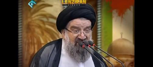 Ayatollah Khatami : Palestinians are indebted to Iran from bread to bullet-Image -Manuchehr Lenziran | YouTube