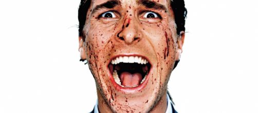 Il serial killer Patrick Bateman in American psycho