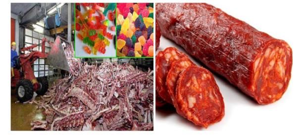 Alguns alimentos são produzidos de uma maneira bizarra. (Foto Reprodução). Alguns alimentos são produzidos de uma maneira bizarra. (Foto Reprodução).