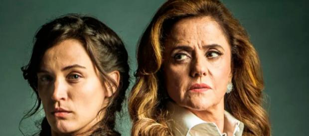 Clara e Sophia em 'O Outro Lado do Paraíso'. (Foto Reprodução). Clara e Sophia em 'O Outro Lado do Paraíso'. (Foto Reprodução).