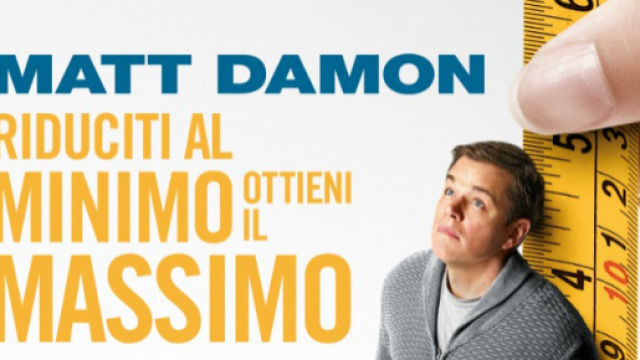 Downsizing locandina del film.