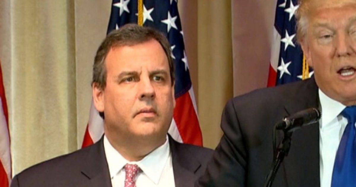 Chris Christie blames Trump for why he's not president, quickly gets ...