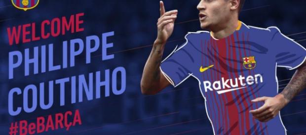 Après de nombreuses péripéties dans le feuilleton du transfert de Coutinho, le joueur brésilien a finalement signé au FC Barcelone. Après de nombreuses péripéties dans le feuilleton du transfert de Coutinho, le joueur brésilien a finalement signé au FC Barcelone.