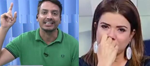Leo Dias e Mara Maravilha, apresentadores do Fofocalizando Leo Dias e Mara Maravilha, apresentadores do Fofocalizando