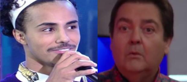 Livinho zomba de Faustão ao vivo e o que ele faz choca até a Globo. (Foto Reprodução). Livinho zomba de Faustão ao vivo e o que ele faz choca até a Globo. (Foto Reprodução).