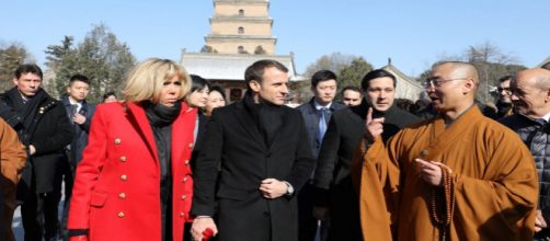 Emmanuel Macron en visite officielle en Chine