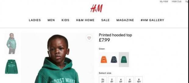 Foto de la polemica sudadera de H&M Foto de la polemica sudadera de H&M