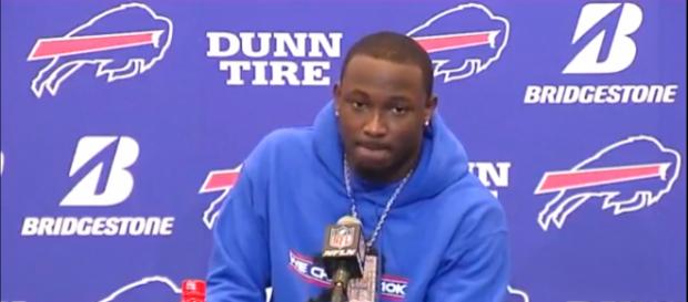 LeSean McCoy expresses frustration over Bills' loss to Jaguars in playoffs. Photo Credit: NFL Game Recap on YouTube LeSean McCoy expresses frustration over Bills' loss to Jaguars in playoffs. Photo Credit: NFL Game Recap on YouTube