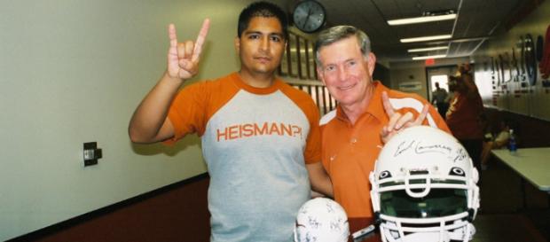 Mack Brown will be part of the 2018 College Football Hall of Fame Class. Image Source: Flickr | RD W Mack Brown will be part of the 2018 College Football Hall of Fame Class. Image Source: Flickr | RD W