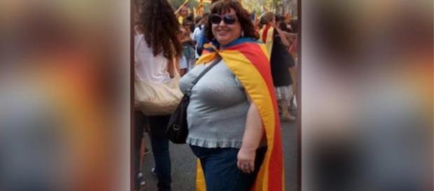 Rosa María Miras Puigpinós, la independentista que pidió "violar en grupo" a Inés Arrimadas. Rosa María Miras Puigpinós, la independentista que pidió "violar en grupo" a Inés Arrimadas.
