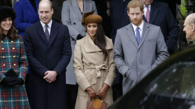Meghan Markle, Kate Middleton, Harry et William r&eacute;unis autour de ... - programme-tv.net