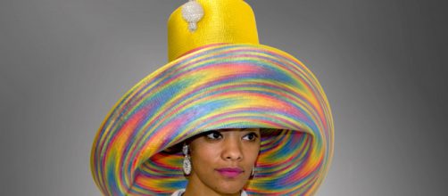 American Hats LLC is known for their elaborate and colorful creations. / Image via American Hats LLC, used with permission.