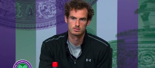 Andy Murray during a press conference at Wimbledon/ Photo: screenshot via Wimbledon channel on YouTube
