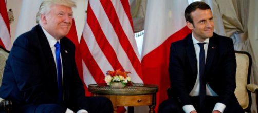 Trump a évoqué le sujet de la Corée avec Macron