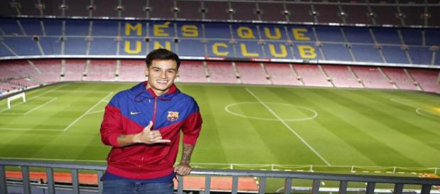 Coutinho é o novo reforço do Barcelona Coutinho é o novo reforço do Barcelona