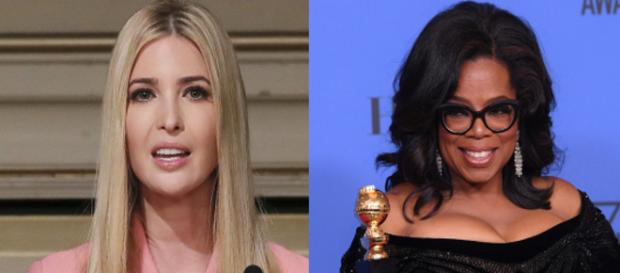Ivanka Trump, Oprah, via Twitter Ivanka Trump, Oprah, via Twitter