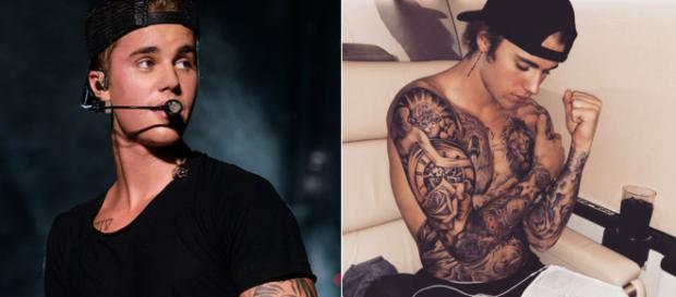 Justin Bieber reads Bible while shirtless. Image Credit: Blasting News Justin Bieber reads Bible while shirtless. Image Credit: Blasting News