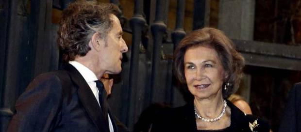 La reina Sofía mantiene una entrañable amistad con Alfonso Díez La reina Sofía mantiene una entrañable amistad con Alfonso Díez