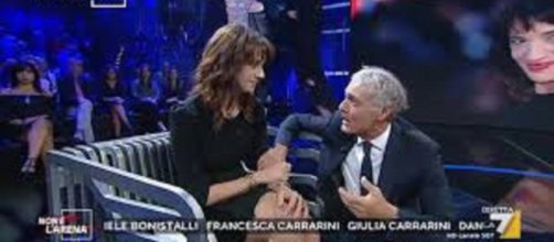 Asia Argento si confessa tra le lacrime a "Non è l'Arena"