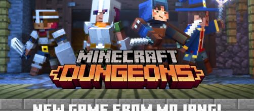Minecraft: Dungeons has just been announced at Minecon [Image via Minecraft/YouTube]
