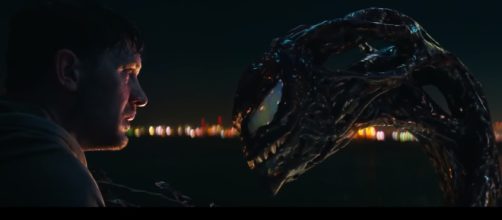 Tom Hardy stars as journalist-turned-anti-hero, Eddie Brock in the 'Venom' movie. - [ComicBook.com / YouTube screencap]