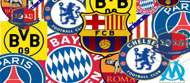 Les cinq clubs les plus riches Les cinq clubs les plus riches