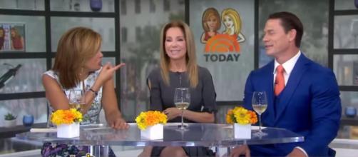 Kathie Lee Gifford traded career advice with John Cena on Today. [Image source: TODAY-YouTube]