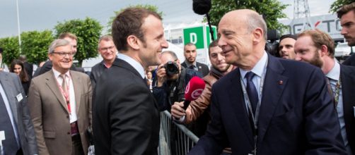 Emmanuel Macron soutenu par Alain Juppé sur l'Europe