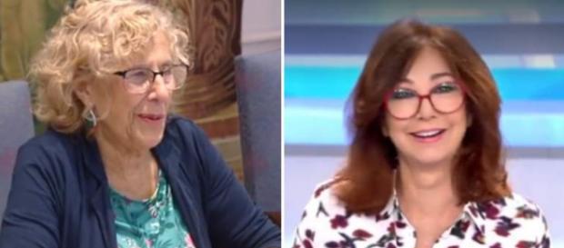 Carmena y Ana Rosa Quintana en imagen Carmena y Ana Rosa Quintana en imagen