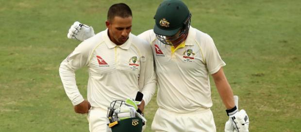 Highlights : Pakistan v Australia, 1st Test, Dubai, 5th day ... -(Image via espncricinfo/Twitter) Highlights : Pakistan v Australia, 1st Test, Dubai, 5th day ... -(Image via espncricinfo/Twitter)