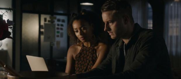 Kevin and Zoe are writing an email to a Vietnam veteran. Photo: screencap via TV Guide/ YouTube Kevin and Zoe are writing an email to a Vietnam veteran. Photo: screencap via TV Guide/ YouTube