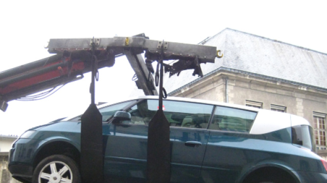 véhicule contenant un moteur diesel