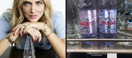Chiara Ferragni e la sua acqua griffata in vendita a 8 euro
